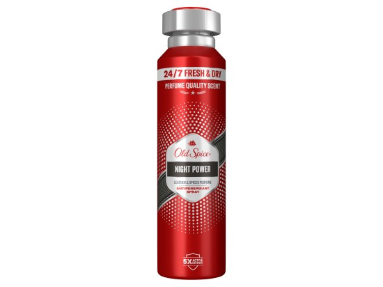 Old Spice Night Power antiperspirant ve spreji pro muže 150 ml