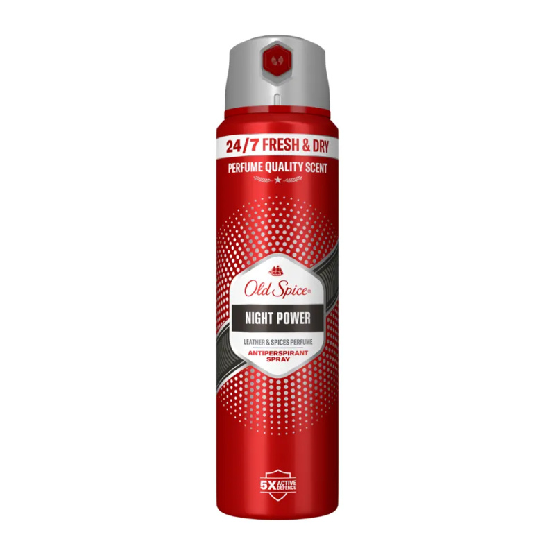 Old Spice Night Power antiperspirant ve spreji pro muže 150 ml