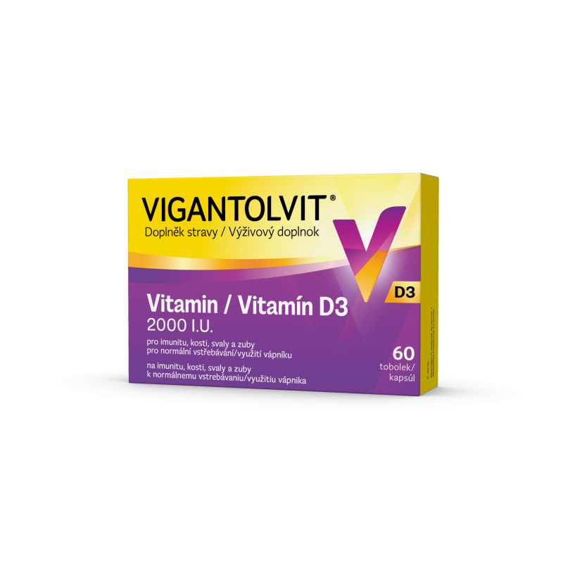 Vigantolvit D3 2000 I.U. 60 tobolek