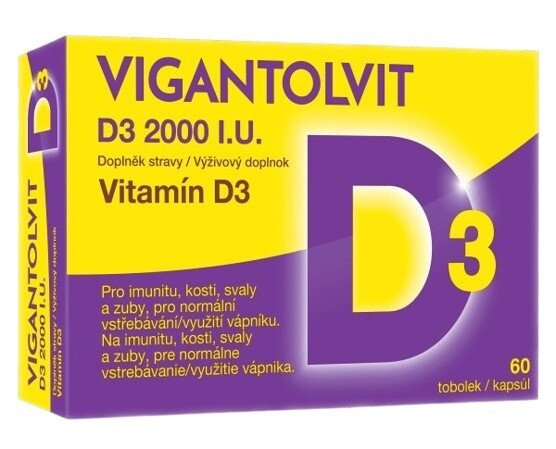 Vigantolvit D3 2000 I.U. 60 tobolek