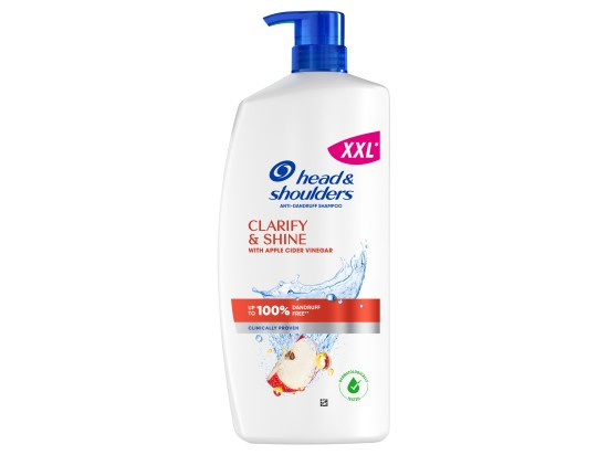 Head & Shoulders Clarify&Shine Apple Cider šampon proti lupům 800 ml