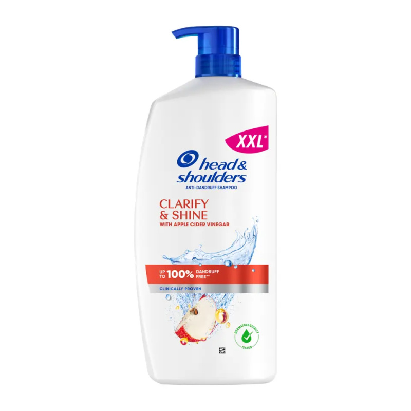 Head & Shoulders Clarify&Shine Apple Cider šampon proti lupům 800 ml