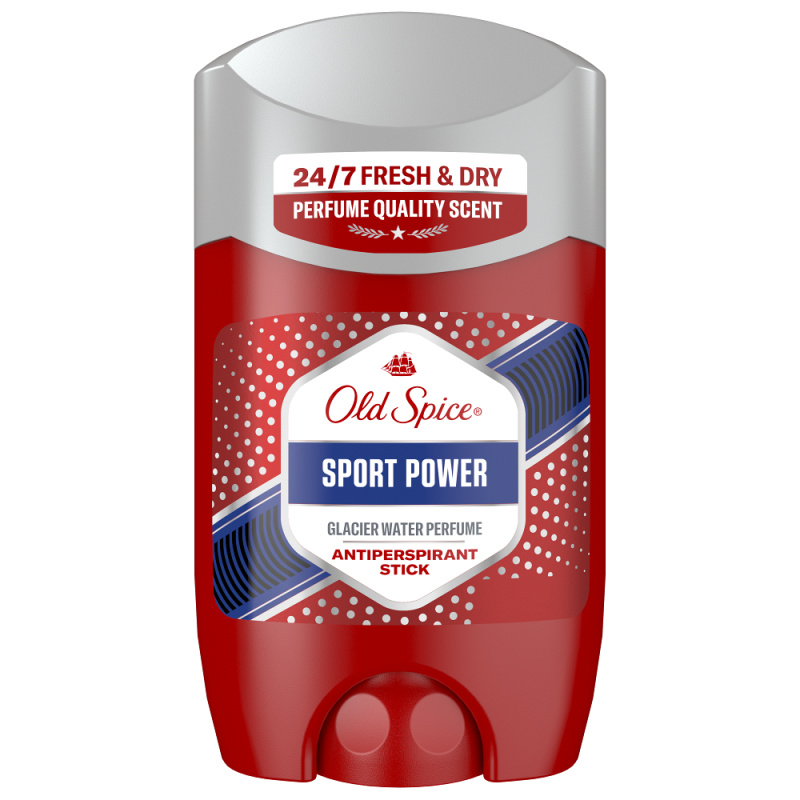 Old Spice Sport Power tuhý antiperspirant pro muže 50 ml