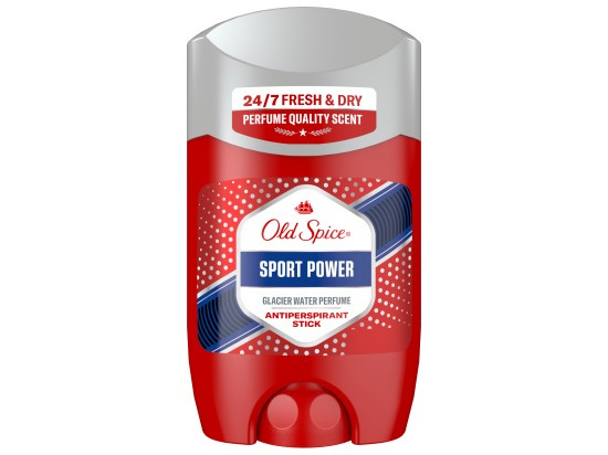 Old Spice Sport Power tuhý antiperspirant pro muže 50 ml