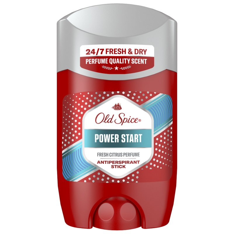 Old Spice Power Start tuhý antiperspirant pro muže 50 ml