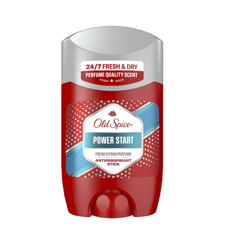 Old Spice Power Start tuhý antiperspirant pro muže 50 ml