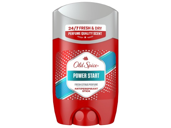 Old Spice Power Start tuhý antiperspirant pro muže 50 ml