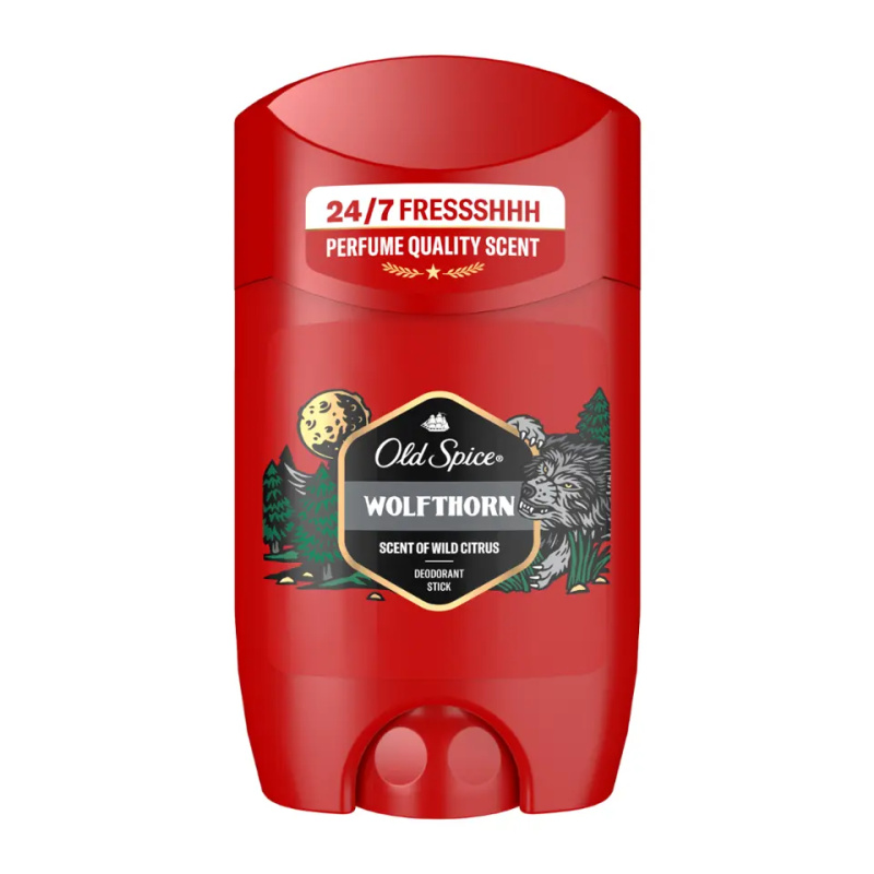 Old Spice Wolfthorn tuhý deodorant pro muže 65 ml