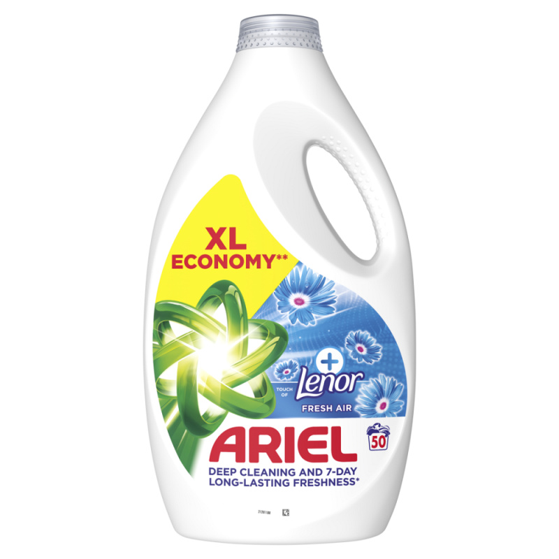 Ariel All in 1 Touch of Lenor Fresh Air - prací gel - 50 dávek