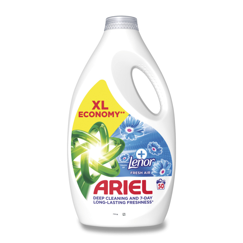 Ariel All in 1 Touch of Lenor Fresh Air - prací gel - 50 dávek