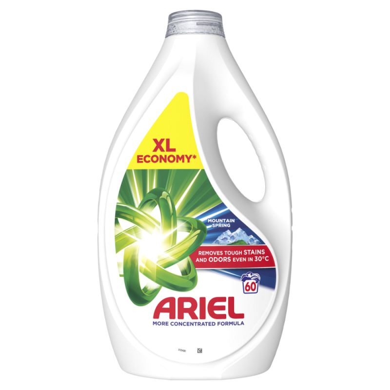 Ariel Mountain Spring - prací gel - 60 dávek