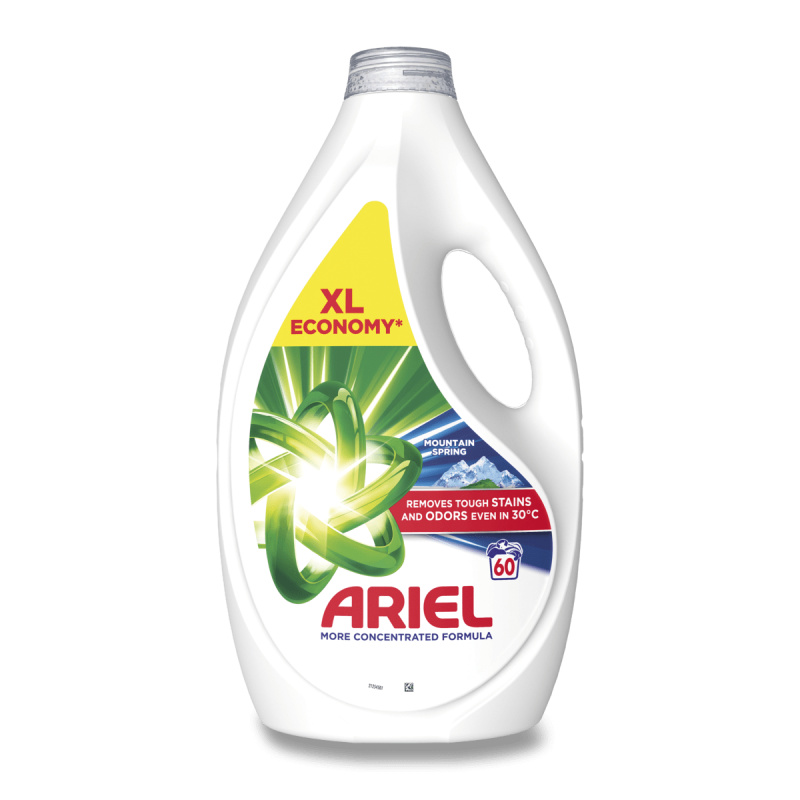 Ariel Mountain Spring - prací gel - 60 dávek