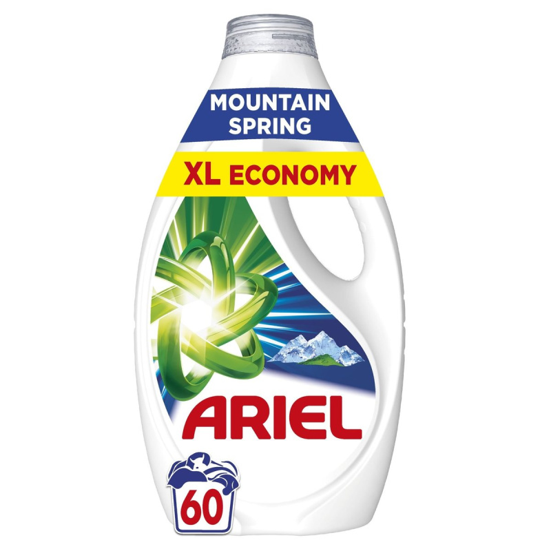 Ariel Mountain Spring prací gel (2,7 l)