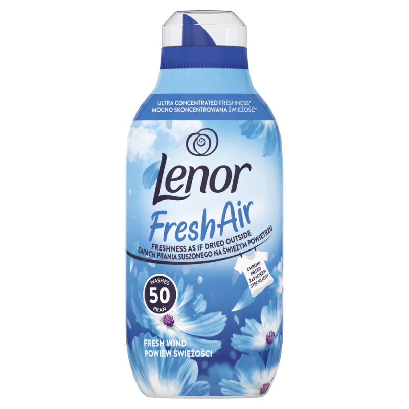 LENOR Fresh Air Wind Aviváž 50 praní 700 ml
