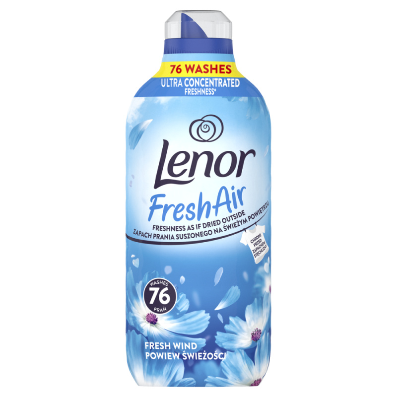 LENOR Fresh Air Wind Aviváž 76 praní 1064 ml