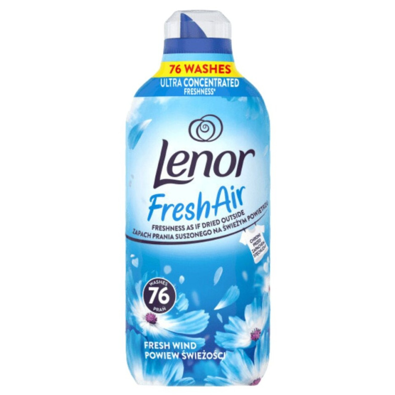 LENOR Fresh Air Wind Aviváž 76 praní 1064 ml
