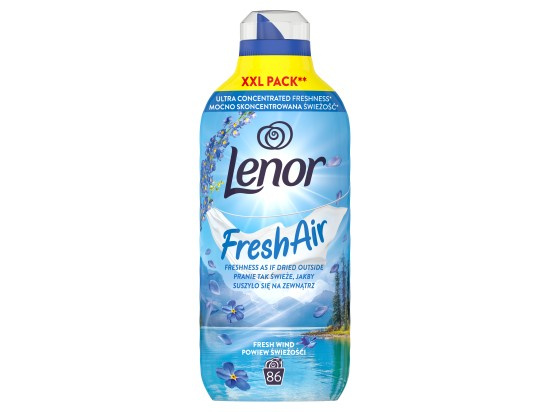 LENOR Fresh Air Wind Aviváž 86 praní 1,204 l