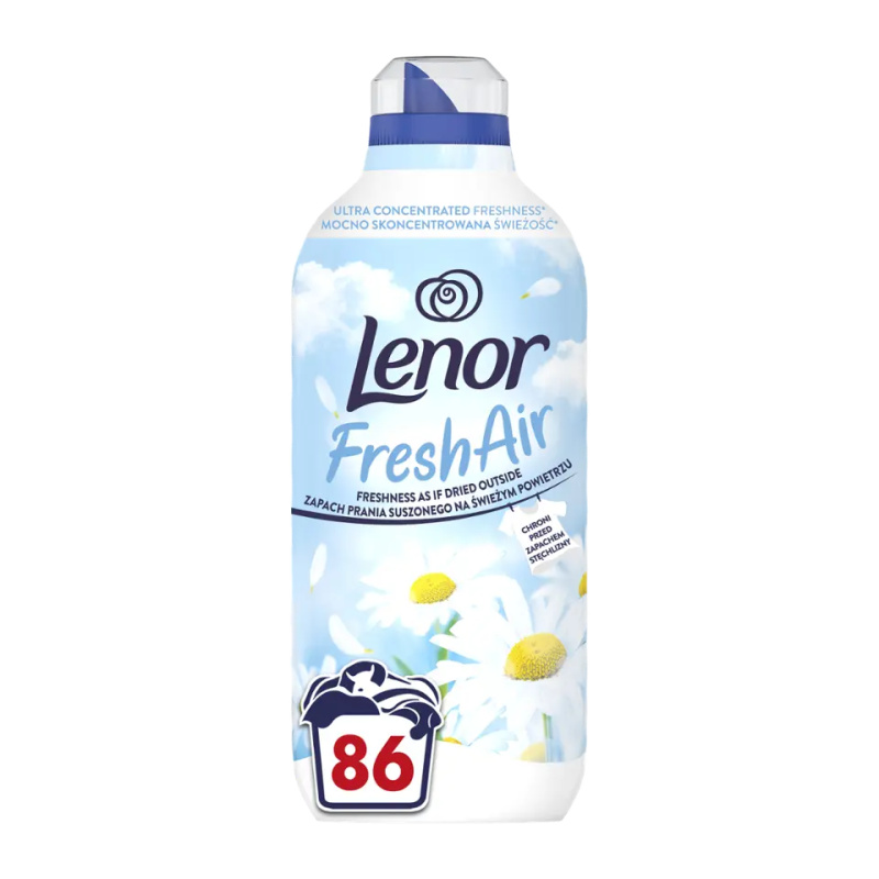 LENOR Fresh Air Sensitive Aviváž 86 praní 1,204 l