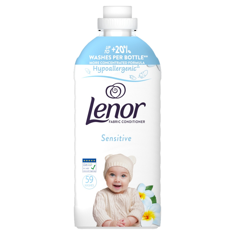 LENOR Sensitive Aviváž 59 praní 1,239 l