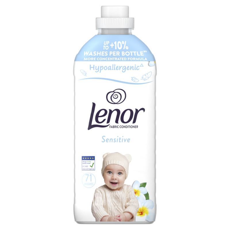 LENOR Sensitive Aviváž 71 praní 1491 ml