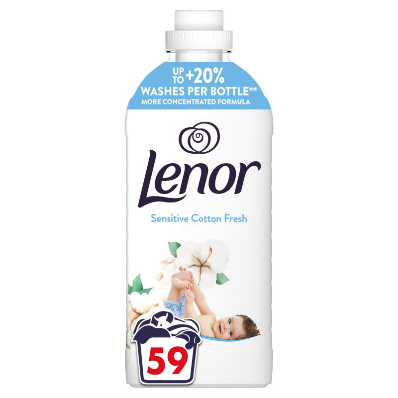 Lenor Sensitive Cotton Fresh aviváž (1,239 l)