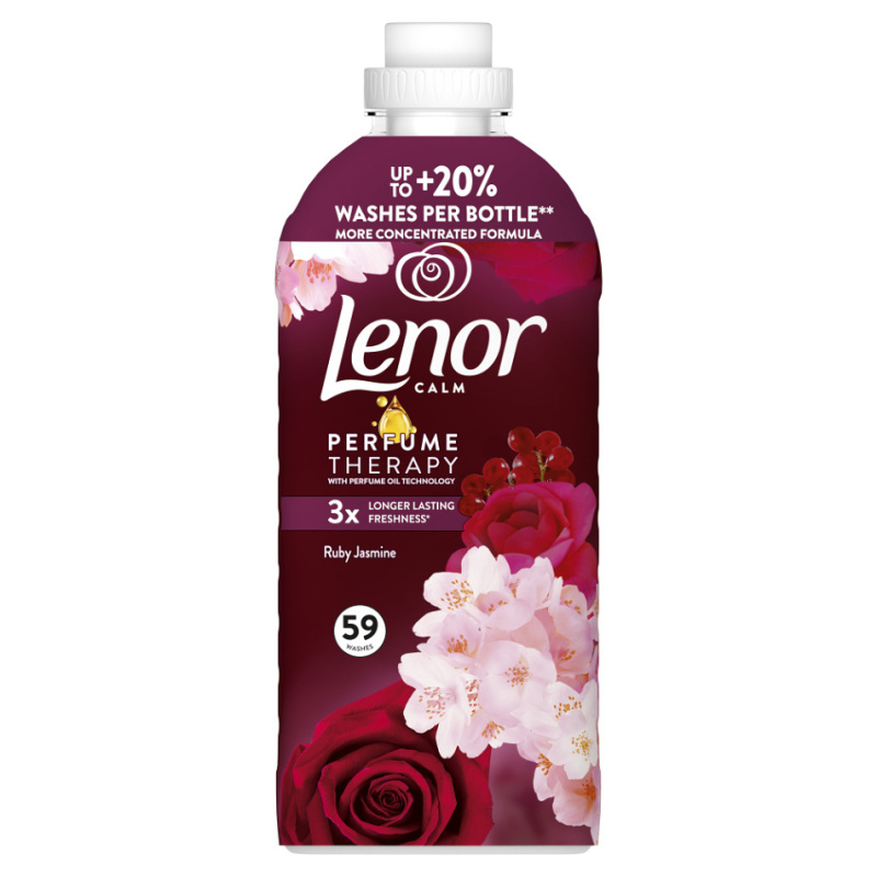 LENOR Ruby Jasmine Aviváž 59 praní 1239 ml