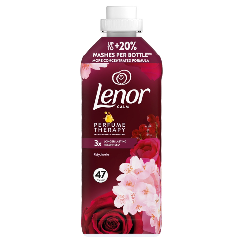 LENOR Ruby Jasmine Aviváž 47 praní 987 ml