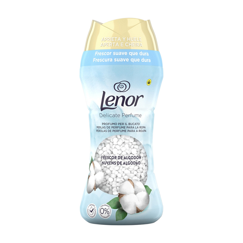 Lenor Cotton Fresh vonné perličky do pračky 195 g