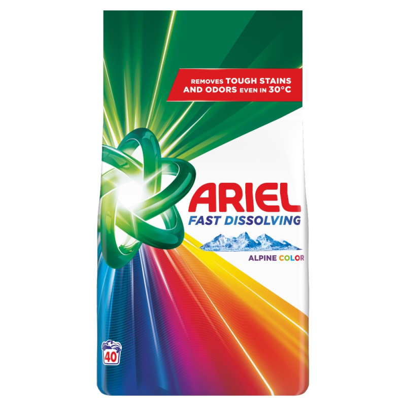 Prášek na praní Ariel Color - 2,2 kg, 40 dávek