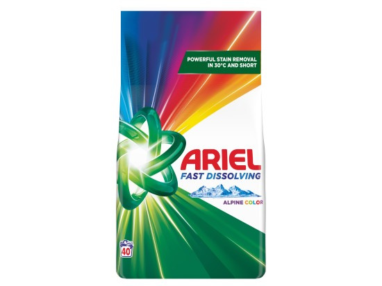 Prášek na praní Ariel Color - 2,2 kg, 40 dávek