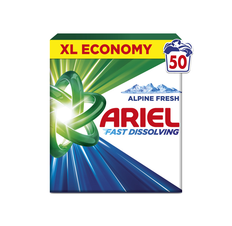 Ariel Alpine Fresh - prací prášek - 50 dávek