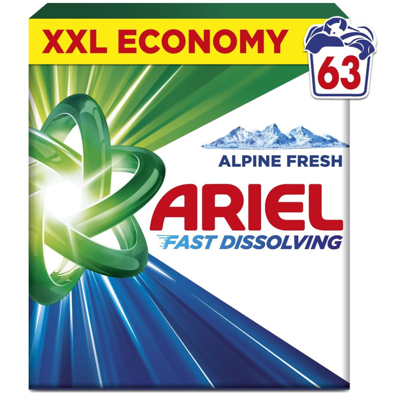 Ariel Alpine Fresh prací prášek (3,465 kg)