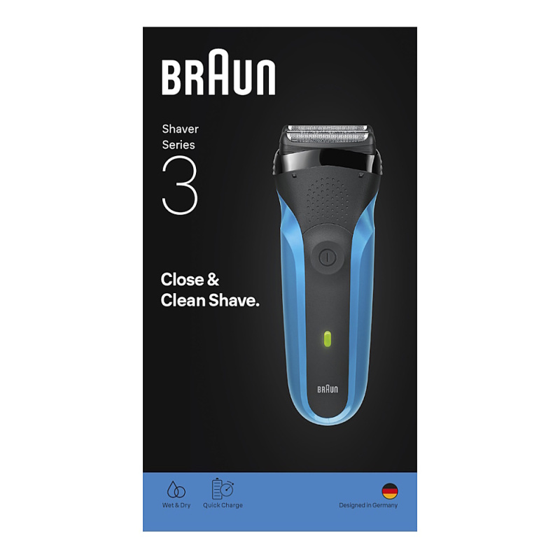 Braun strojek Series 3 310s wet&dry elektrický holící strojek