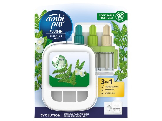AMBI PUR 3Volution Osvěžovač vzduchu strojek + náplň Morning Dew 20 ml