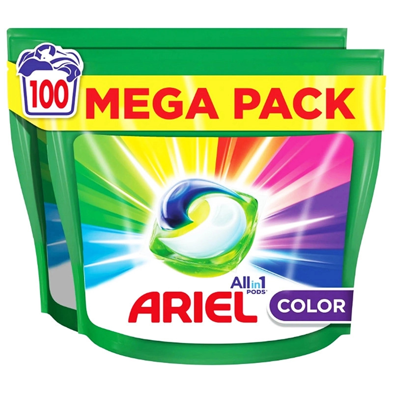 Kapsle na praní Ariel All in 1 PODS  Color -  100 pracích dávek