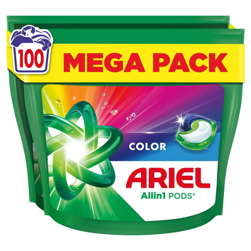 Kapsle na praní Ariel All in 1 PODS  Color -  100 pracích dávek