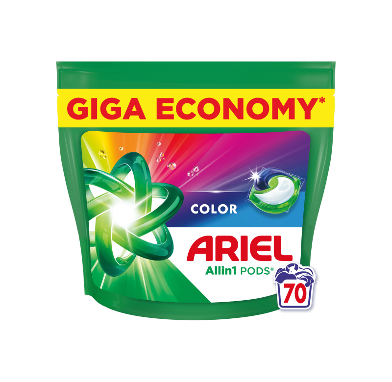 Kapsle na praní Ariel All in 1 PODS  Color -  70 pracích dávek
