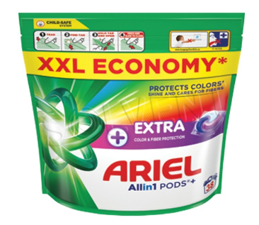 Ariel Complete Allin1 kapsle na praní 38 ks