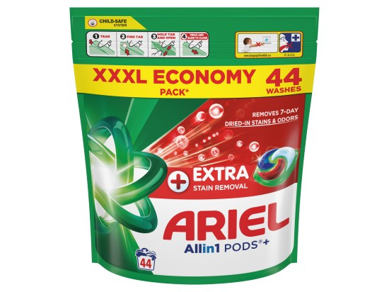 Ariel Extra Clean Allin1 kapsle na praní 44 ks