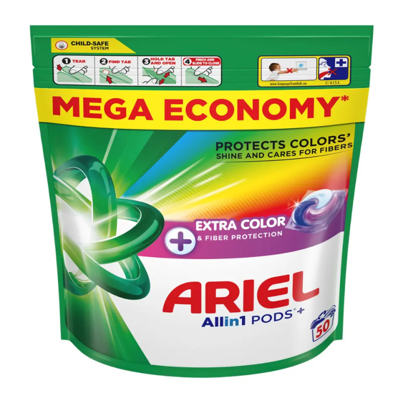 Ariel Complete Allin1 kapsle na praní 50 ks
