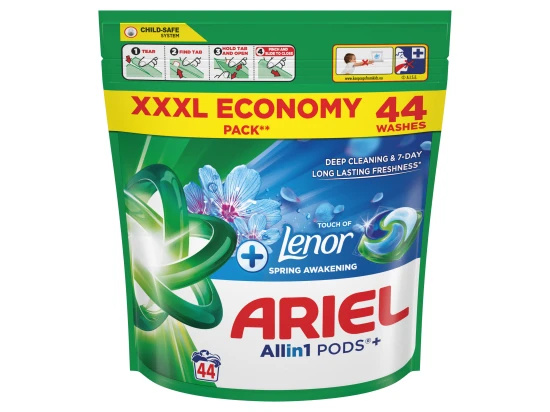 Ariel Touch of Lenor Fresh Air Allin1 kapsle na praní 44 ks
