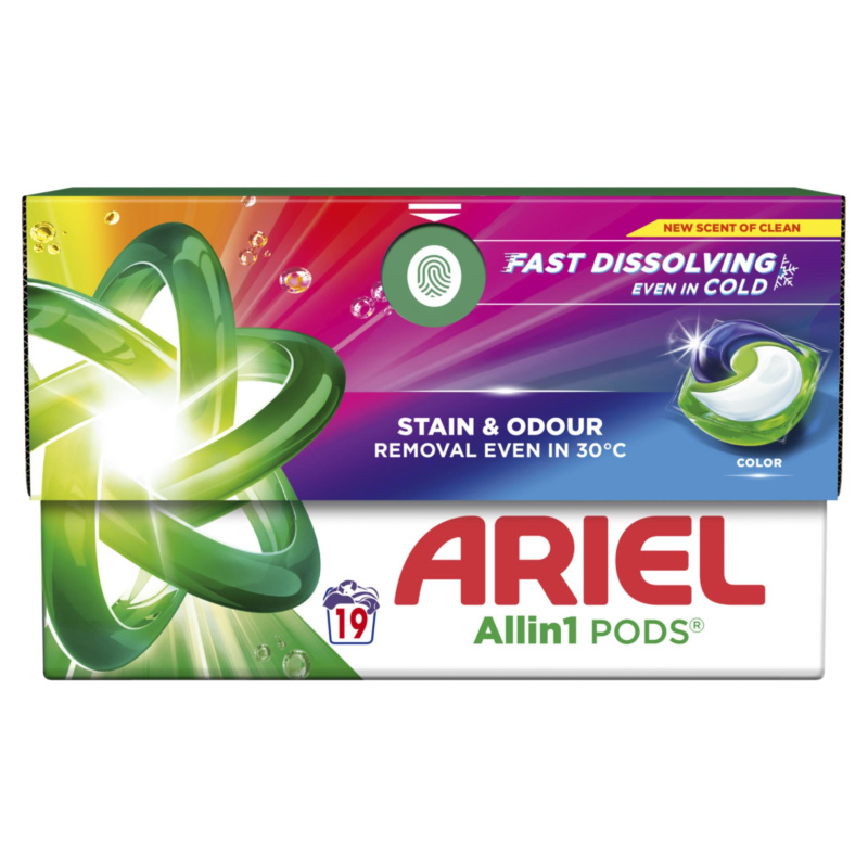 Ariel All in 1 Color - prací kapsle - 19 kapslí