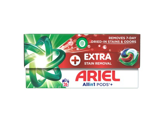Ariel Plus kapsle Extra Clean krabice 26ks