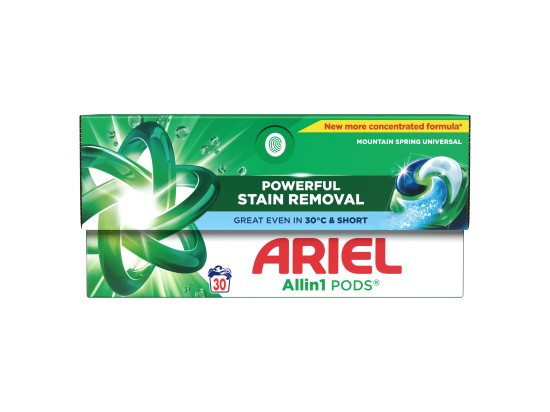 Ariel kapsle Mountain Spring krabice 30ks