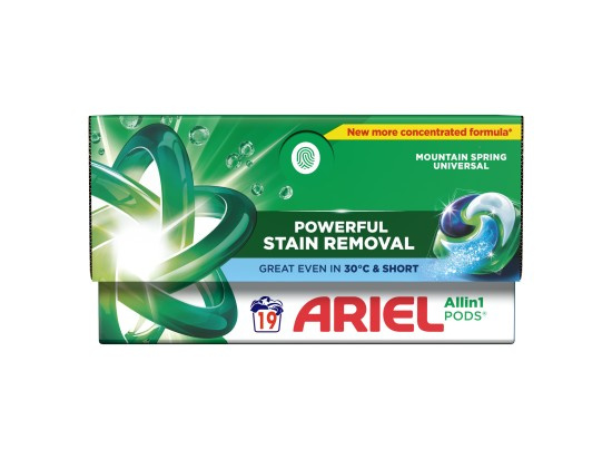 Ariel kapsle Mountain Spring krabice 19ks