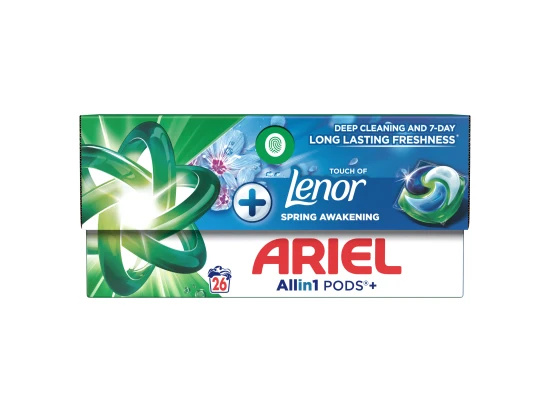 Ariel Plus kapsle Fresh Air krabice 26ks