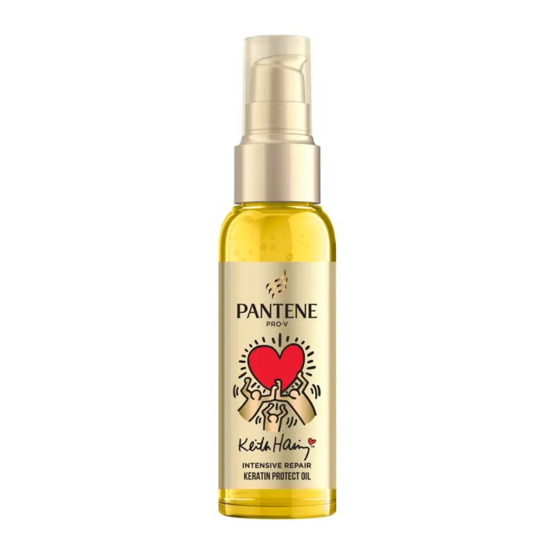 Pantene Pro-V Keith Haring vyživující olej na vlasy 100 ml