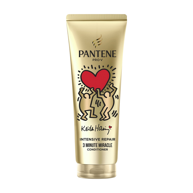 Pantene 3 Minute Miracle Keith Haring intenzivní kondicionér pro poškozené vlasy 220 ml