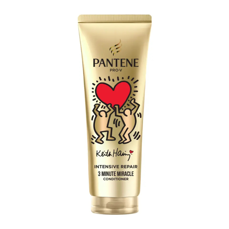 Pantene 3 Minute Miracle Keith Haring intenzivní kondicionér pro poškozené vlasy 220 ml