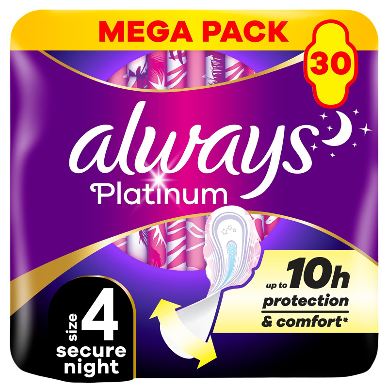 Always Platinum Secure Night vložky